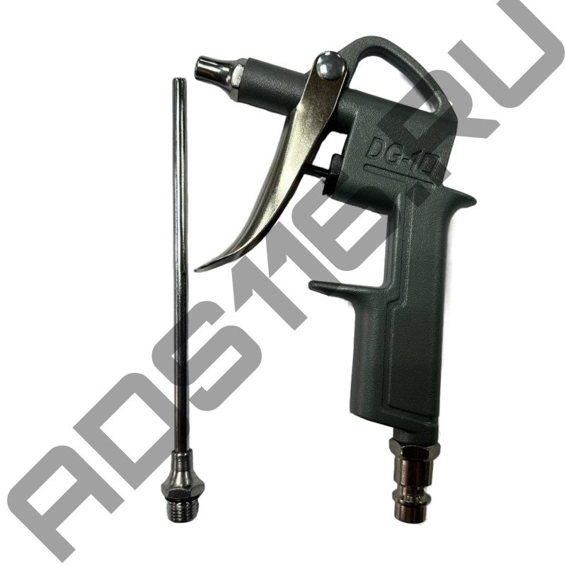 Продувочный пистолет металлический с насадкой 140 мм. (уп. 100 шт.)*