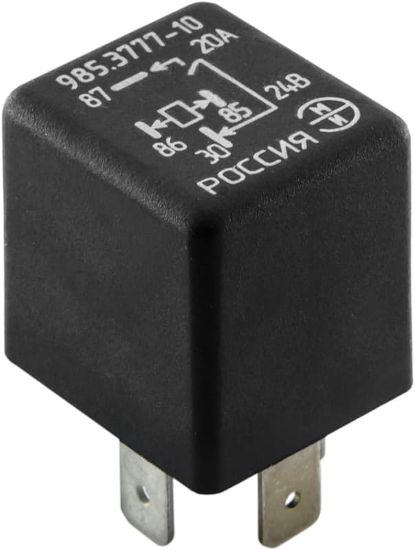 Реле БОШ 4 контакта 24В, 20А (аналог 905.3747-10)Пенза