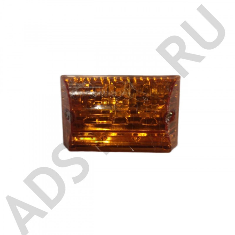 Фонарь габаритный с нижней подсветкой 16-18 SMD желтый светодиодный 24V