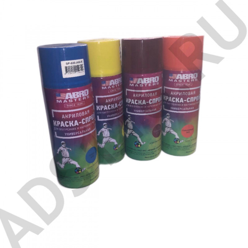 Краска спрей светло-зеленая/12шт