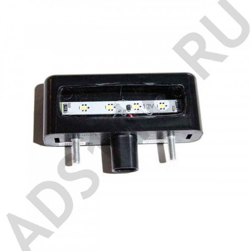 Подсветка номера черная 12/24В LED 40шт./