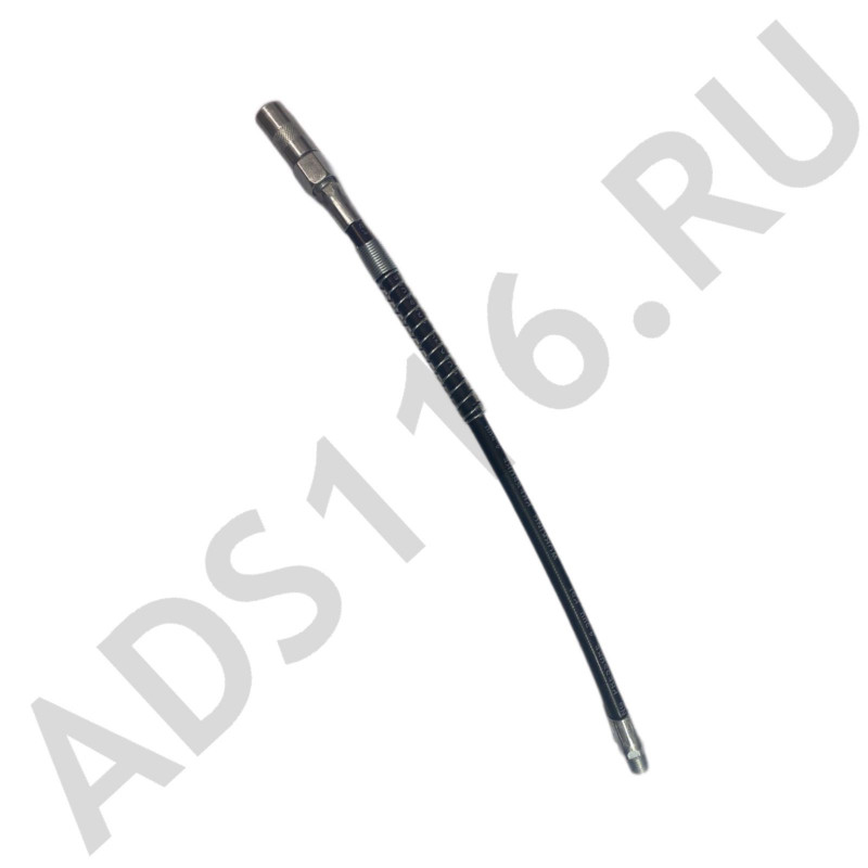 Шланг шприца L=300мм резиновый с наконечником и пружиной