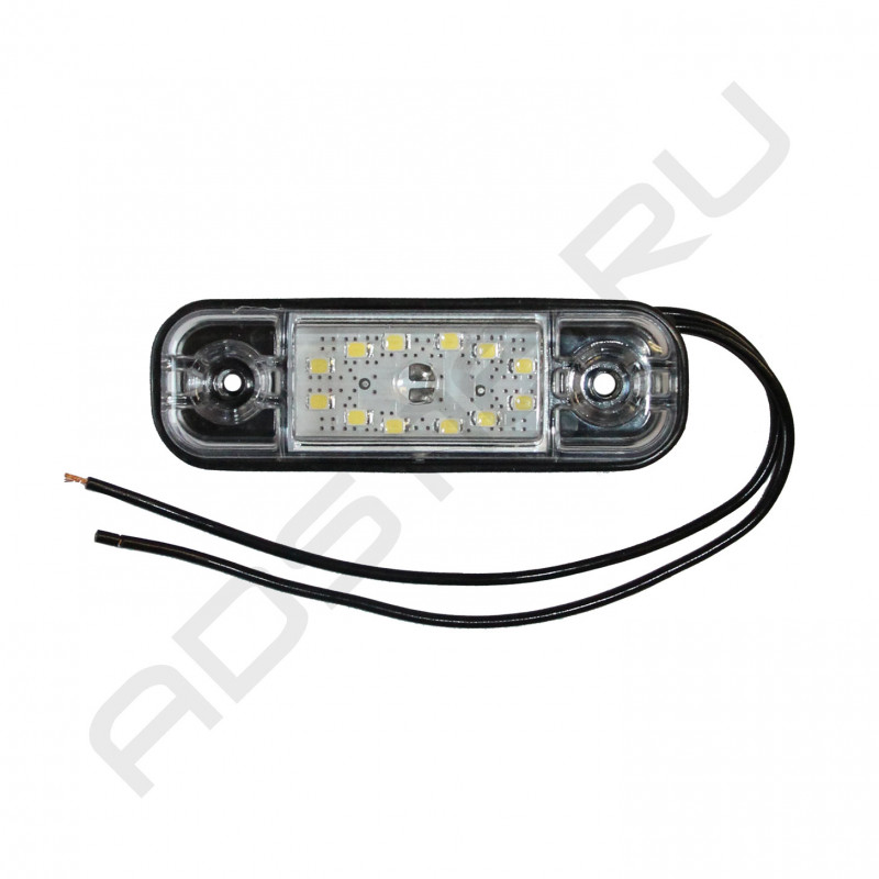 Фонарь габаритный ОГ-40 12 LED белый