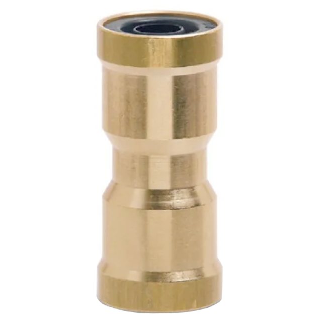 Фитинг прямой металлический 14мм (бронза) аналог Camozzi (CR-228)