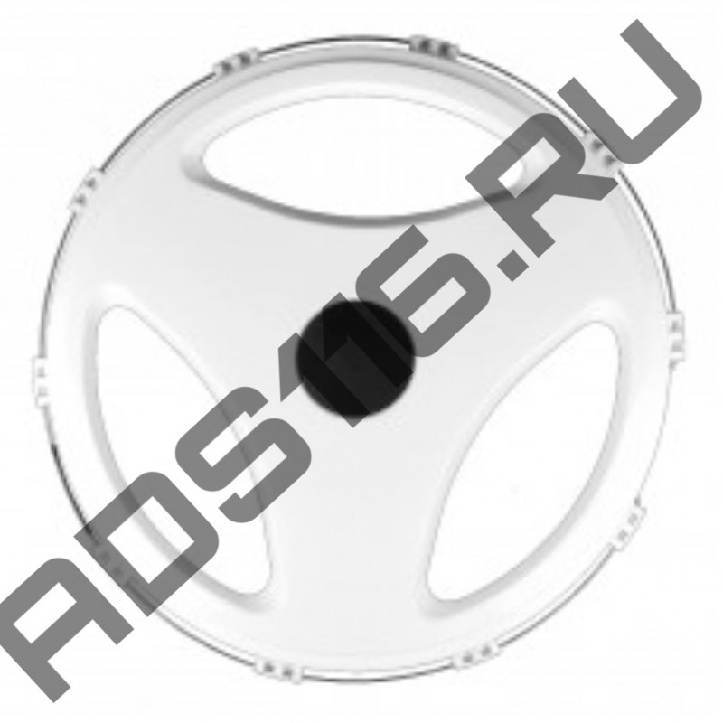 Колпак колеса перед. 22,5 (белый пластик) ЛУЧИ