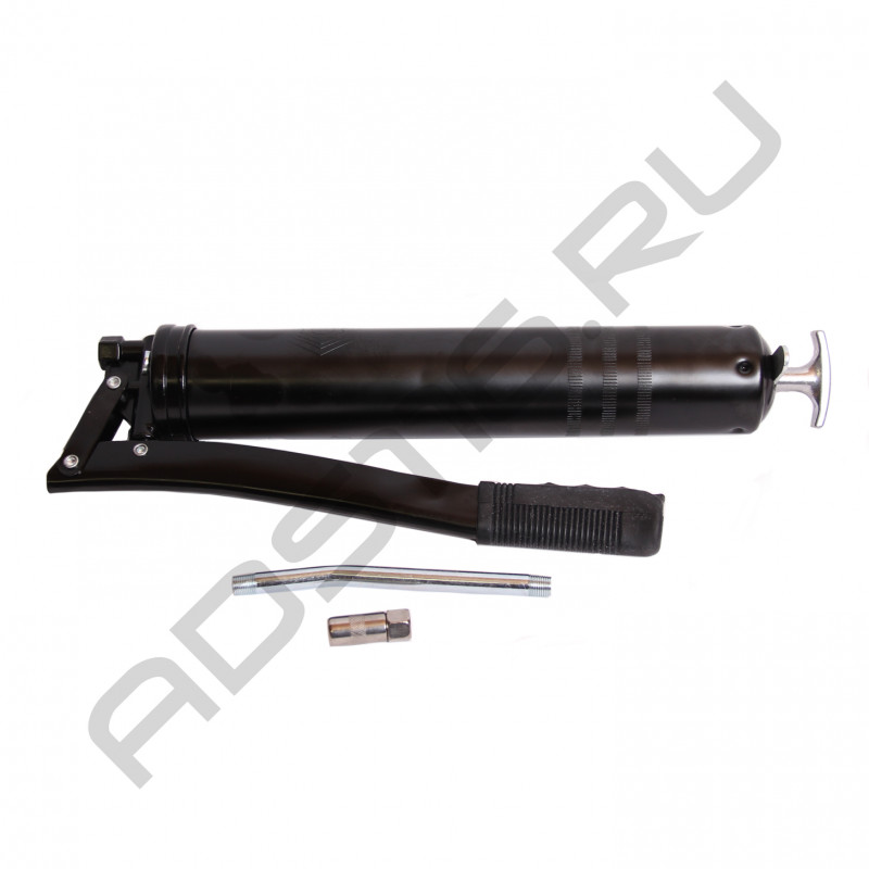 Шприц плунжерный рычажный 500мл под тубу (1 шток, 400/800 BAR) без гибкого шланга