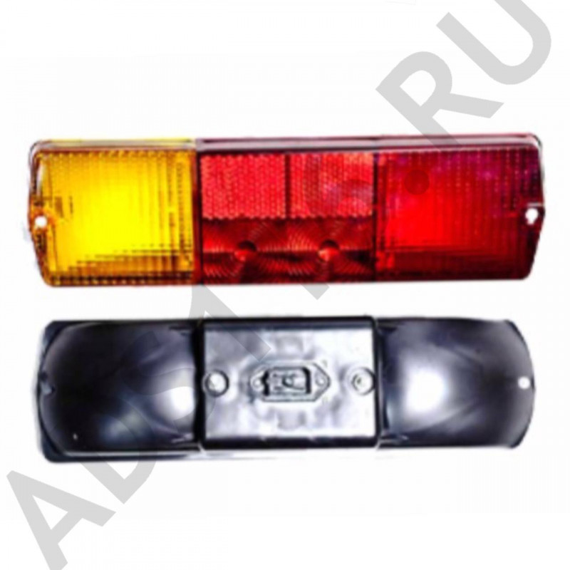 Фонарь задний а/м КАМАЗ (на 2-х болтах) аналог левый 6 шт./