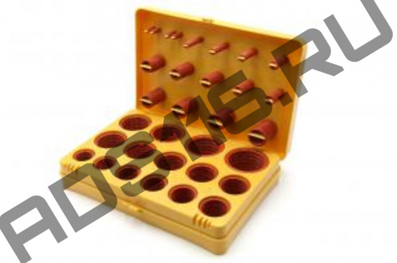 Набор силиконовых колец 386шт O-Ring SILICON70 Метр.№2