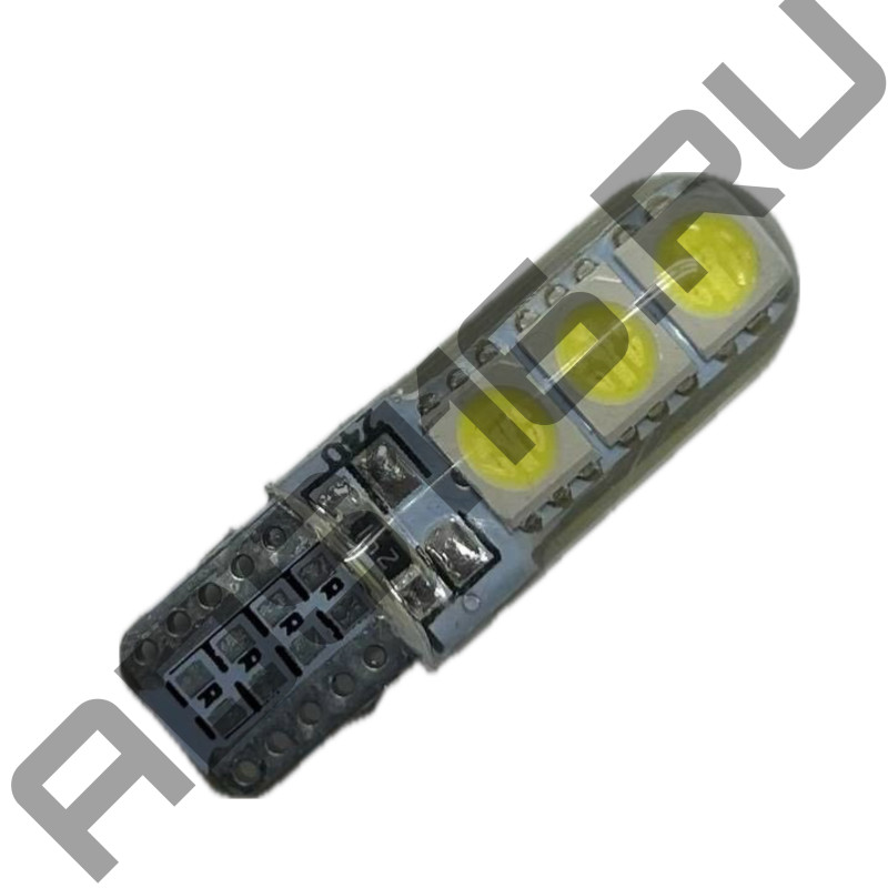 Автолампа светодиодная 24/5 б/ц 6 SMD белый Cristal Starlight 10шт/уп.