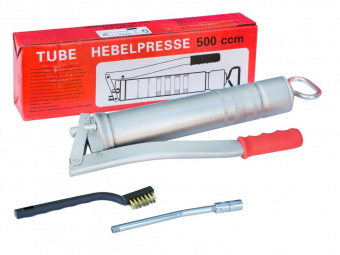 Шприц плунжерный рычажный 500мл под тубу ( аналог FUKAR, набор со щеткой)