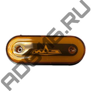 Фонарь габаритный желт. а/м МАЗ 12-24V