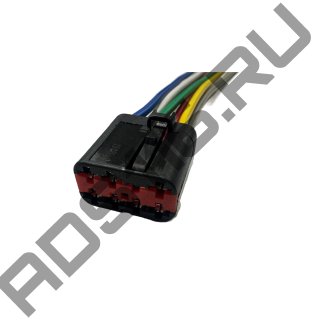 Колодка для клавиш стеклоподъемника (в сборе с 7-ю проводами) (CAG-743)