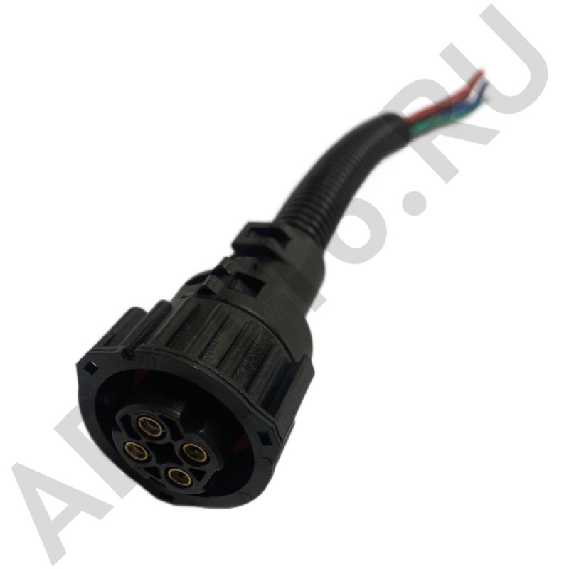 Колодка ЕВРО из 2-х с проводом байонет прямой (CAG-H2192) 100шт.в уп.