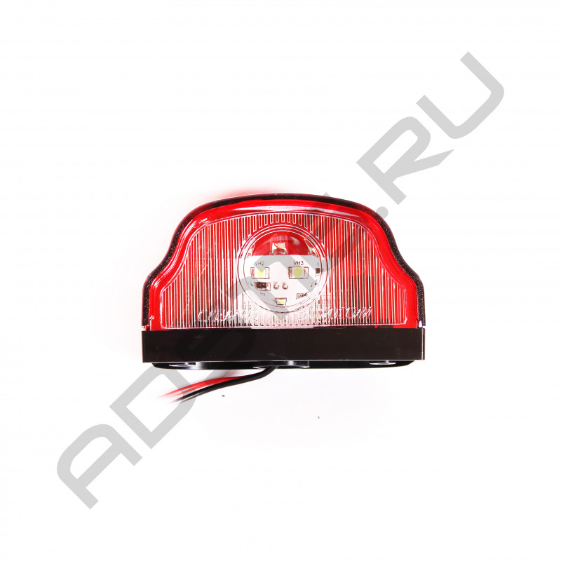 Подсветка номера светодиодная красная 12/24В 60шт/