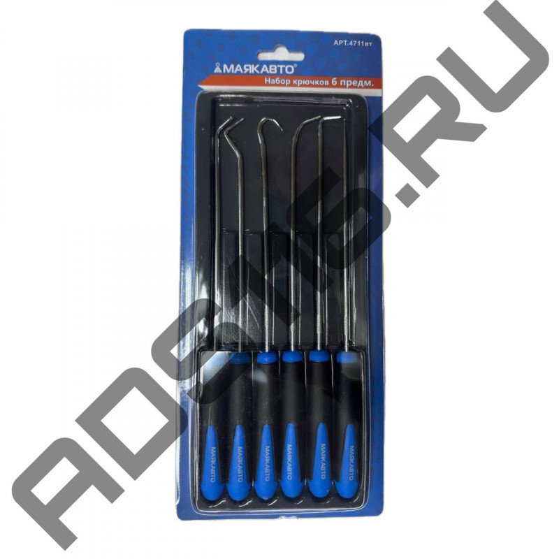 Набор крючков 6 предметов МАЯКАВТО