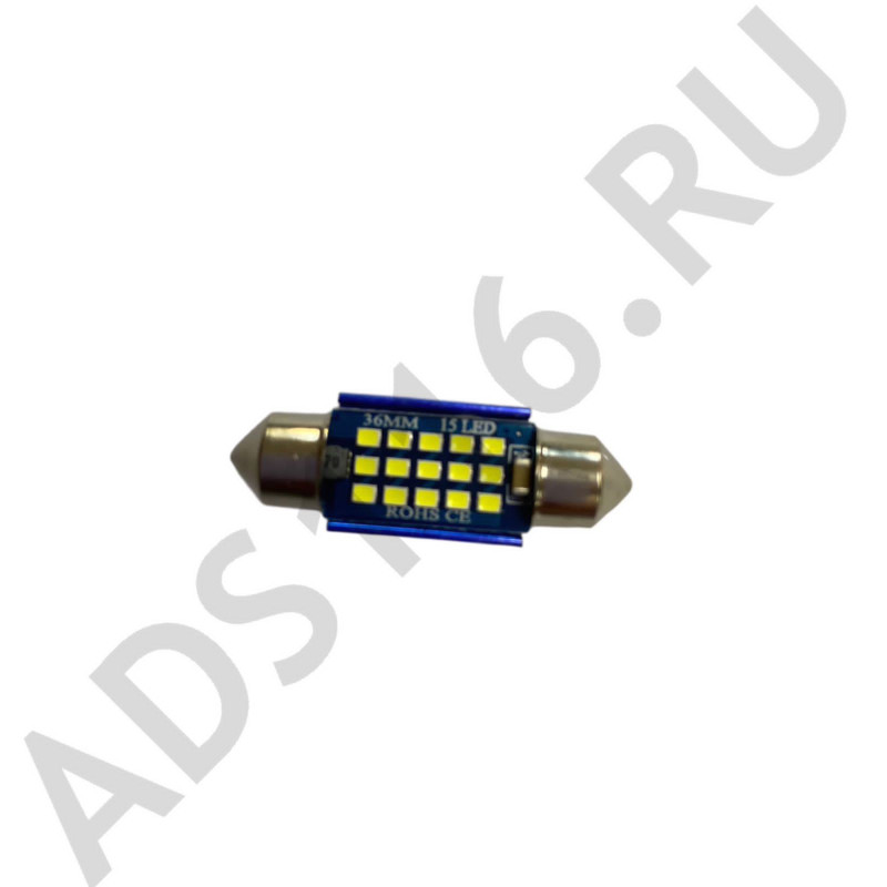 Светодиод АС 12/24v 18SMD диодов 36мм