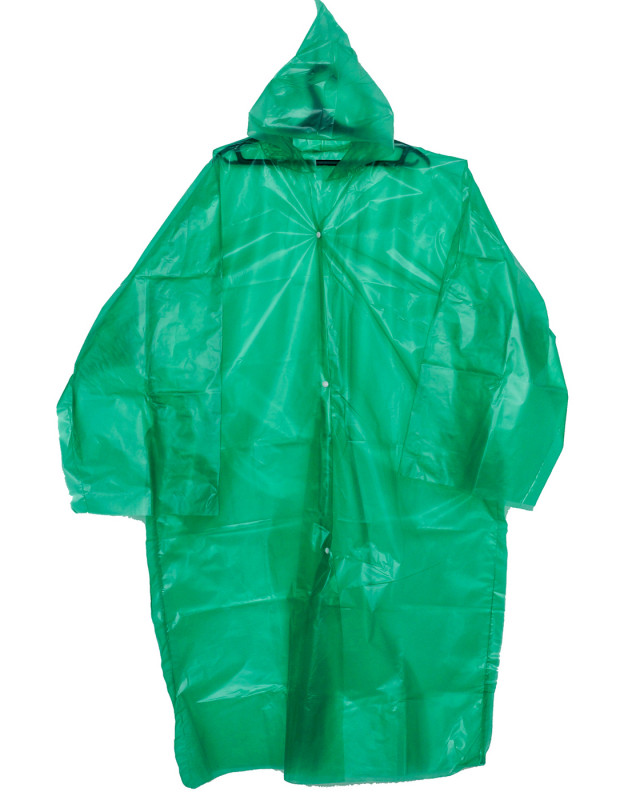 Дождевик на одежду (синий, зеленый) универсальный размер 18мкн