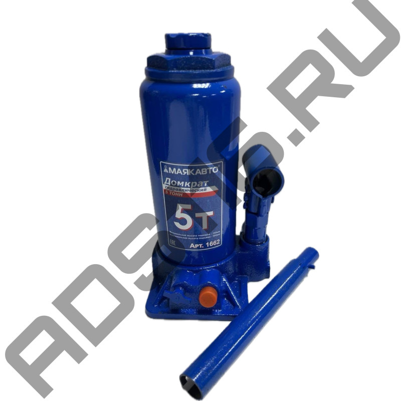 Домкрат 5т гидравлический h=195-380mm МАЯКАВТО