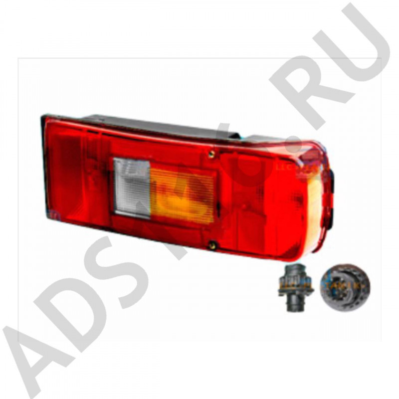 Фонарь задний VOLVO левый FH-FM с фишкой сбоку 4 шт./