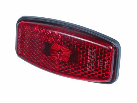 Фонарь габаритный ФБГ желтый (светодиодный)12/24В с АМП разъемом L-50 с кронштейном 60шт./