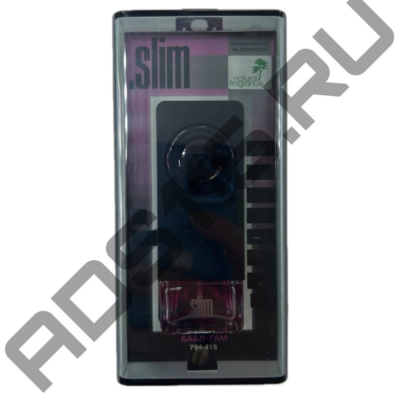 Освежитель воздуха "NEW GALAXY" на дефлектор Slim.Бабл Гам