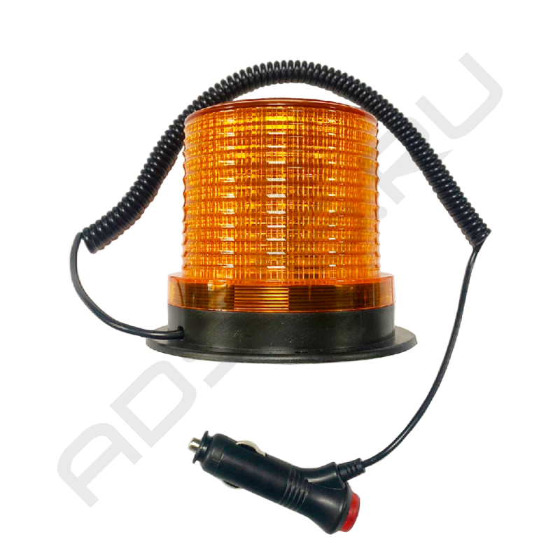 Маяк импульсивный светодиодн.10-30 V ("Стробоскоп", h=100мм,d=85-119мм, 30LED) аналог 14258