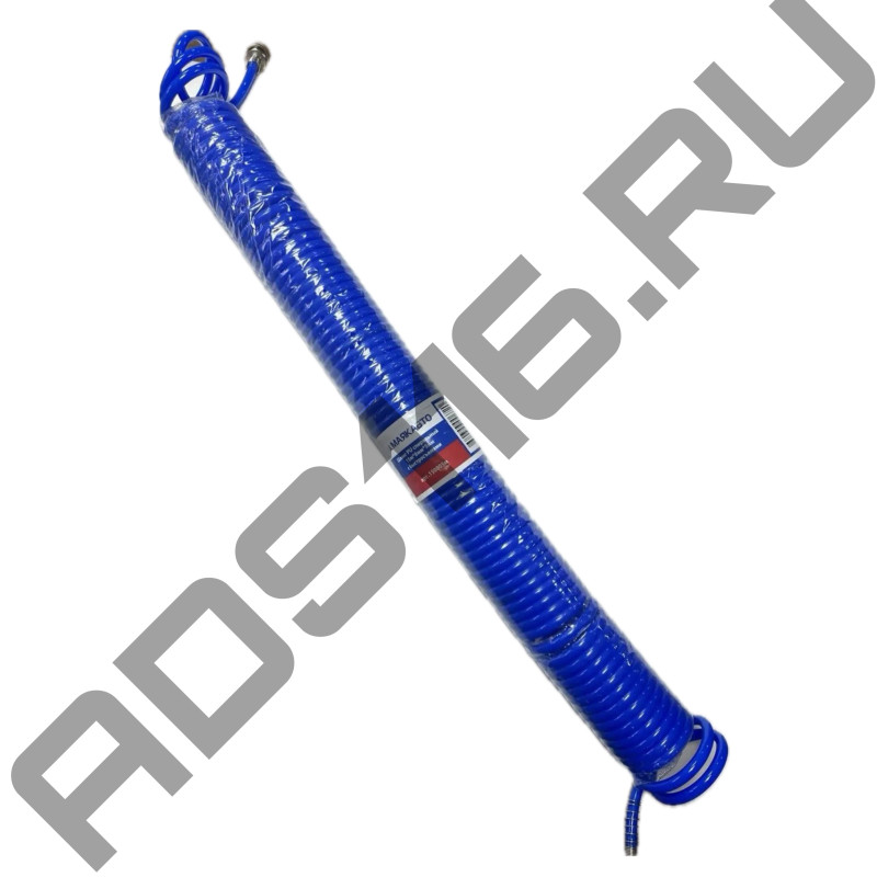 Шланг для продува с быстросьемом PU 15м 8*5,5мм 60шт/